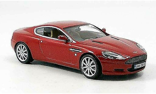 Aston Martin DB9 coupe 1/43 Minichamps rojo 2003 coche miniatura
