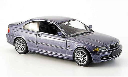 Bmw 328 coupe 1/43 Minichamps E46 Ci (E 46) gris 1999 coche miniatura