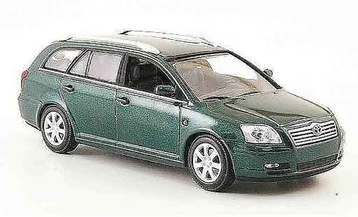 Toyota Avensis Kombi 1/43 Minichamps verde 2002 coche miniatura