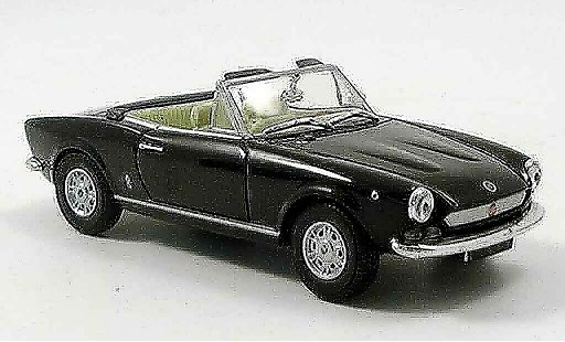 Fiat 124 Sport Spider 1/43 Starline negro coche miniatura