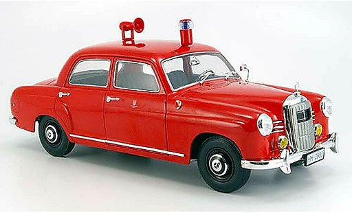 Mercedes 180 Base 1/18 Revell (w 120) pompier 1963 coche miniatura