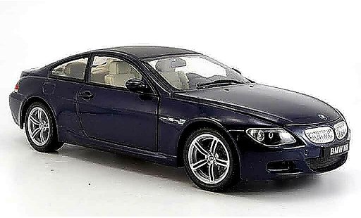 Bmw M6 Coupe 1/18 Revell E63 azul 2004 coche miniatura