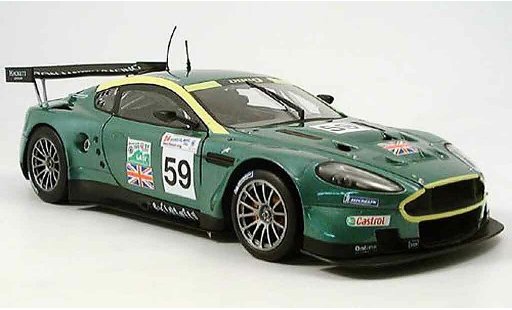 Aston Martin DBR9 gt1 1/18 Solido no. 59 le mans 2005 coche miniatura