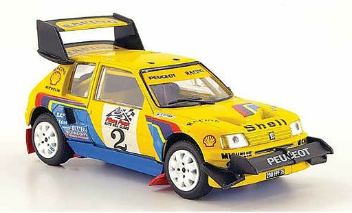 Peugeot 205 Turbo 16 1/43 Solido Rally Pikes Peak 1987 T16 coche miniatura