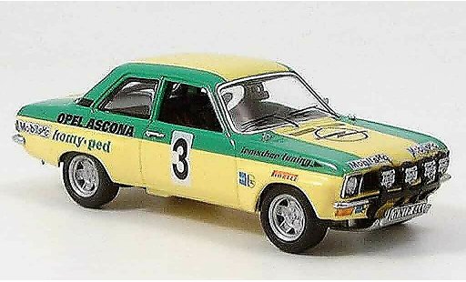Opel Ascona A Rally 1/43 Schuco rallye irmscher 1973 coche miniatura