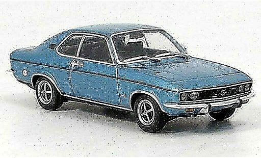 Opel Manta A 1/43 Minichamps azul 1971 coche miniatura