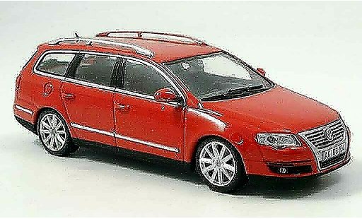Volkswagen Passat B6 1/43 Minichamps variant rojo 2005 coche miniatura