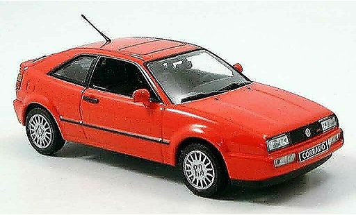 Volkswagen Corrado G60 1/43 Minichamps rojo 1990 coche miniatura