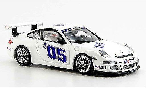 Porsche 911 GT3 CUP 1/43 Minichamps 2005 blanco Prasentation coche miniatura