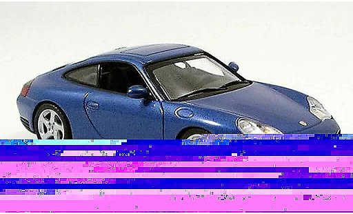 Porsche 911 4S 1/43 Minichamps Carrera azul 2001 coche miniatura
