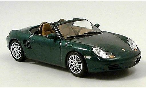 Porsche Boxster Base 1/43 Minichamps verde 2002 coche miniatura