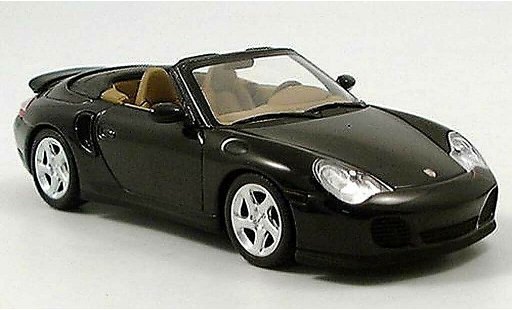 Porsche 911 Turbo 1/43 Minichamps Descapotable verde 2005 coche miniatura