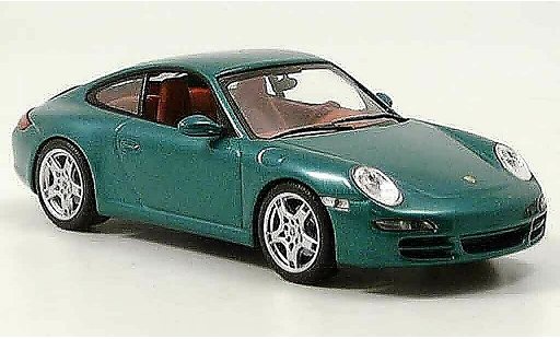 Porsche 911 S 1/43 Minichamps Carrera 911 Carrera verde 2004 coche miniatura