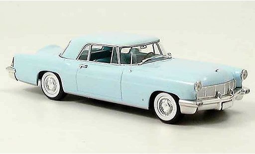 Lincoln Continental 1956 1/43 Minichamps MK II azul coche miniatura