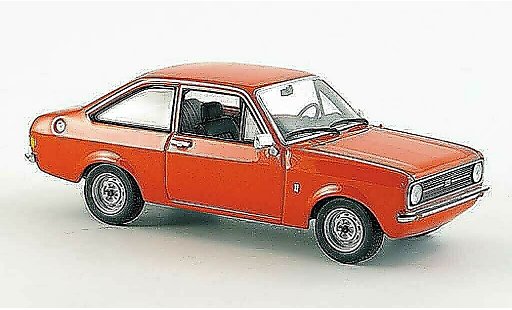 Ford Escort Berlina 1/43 Minichamps II rojo 1975 coche miniatura