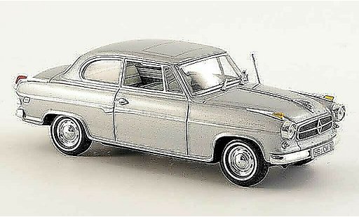 Borgward Isabella berline 1/43 Minichamps gris 1958 coche miniatura