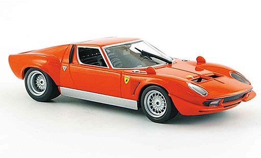 Lamborghini Miura Jota 1/43 Minichamps rojo 1970 coche miniatura