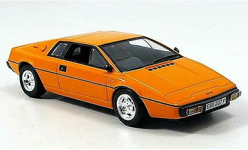Lotus Esprit Base 1/43 Minichamps naranja 1978 coche miniatura