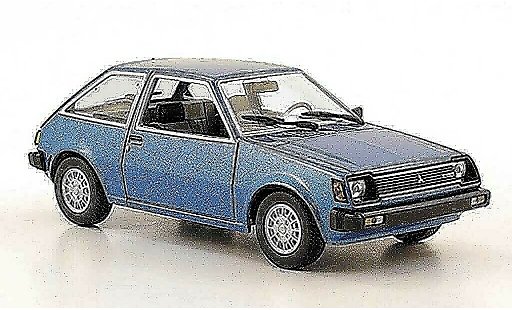 Mitsubishi Colt Base 1/43 Minichamps azul 1978 coche miniatura