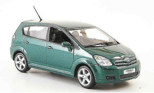 Toyota Corolla Verso Base 1/43 Minichamps verso verde 2004 coche miniatura