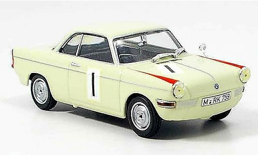 Bmw 700 Sport 1/43 Minichamps Linge British Empire Trophy 1961 coche miniatura