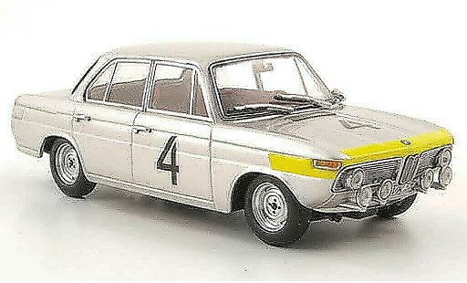 Bmw 1800 course 1/43 Minichamps Ti No.4 ganador 24h Spa-Francorchamps 1965 coche miniatura