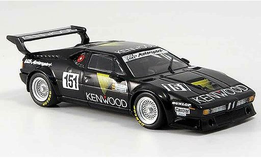 Bmw M1 1986 1/43 Minichamps MK Motorsport ADAC 1000km coche miniatura