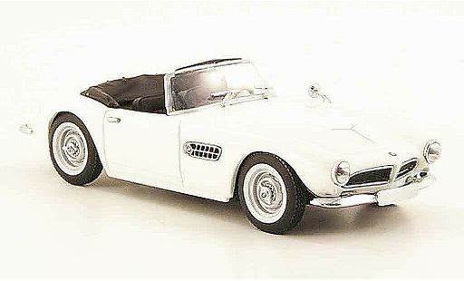 Bmw 507 cabriolet 1/43 Minichamps blanco 1956 coche miniatura