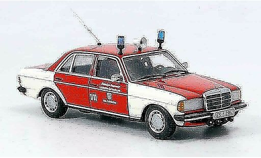 Mercedes 200 Base 1/43 Minichamps pompier Leinfelden Echterdingen coche miniatura