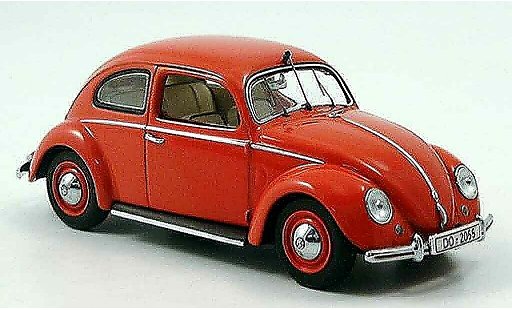 Volkswagen Coccinelle Base 1/43 Minichamps 1200export pompier dortmund coche miniatura