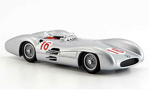 Mercedes W 196 Base 1/43 Minichamps Fangio ganador GP Italien 1954 coche miniatura