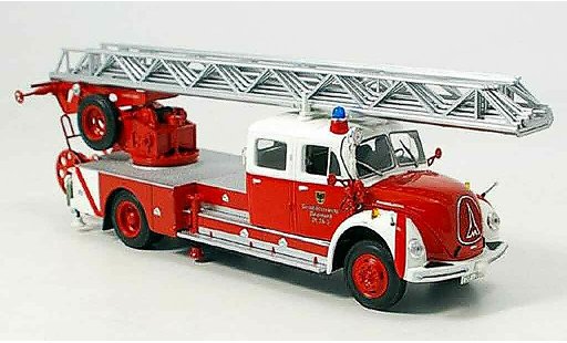Magirus DL 30 Merkur 1/43 Minichamps pompier Dortmund coche miniatura