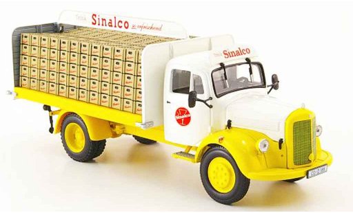 Mercedes L3500 Base 1/43 Minichamps Getrankeplataforma Sinalco 1956 coche miniatura