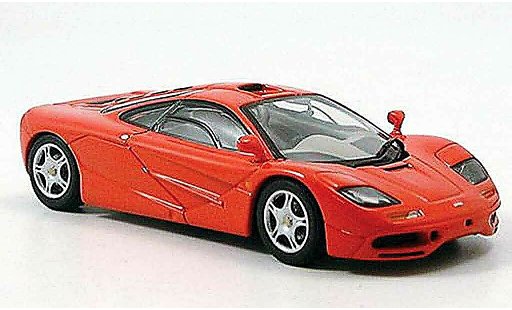 McLaren F1 Road Car 1/43 Minichamps Mclaren rojo 1993 coche miniatura