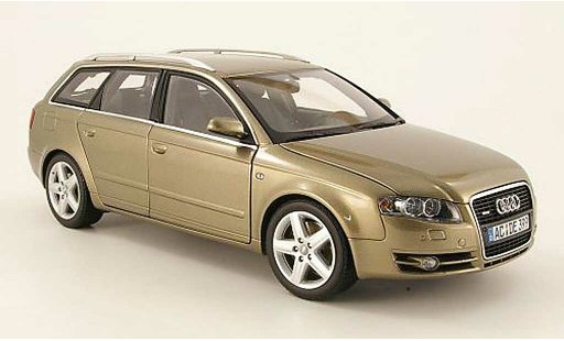 Audi A4 avant 1/18 Minichamps beige 2005 coche miniatura