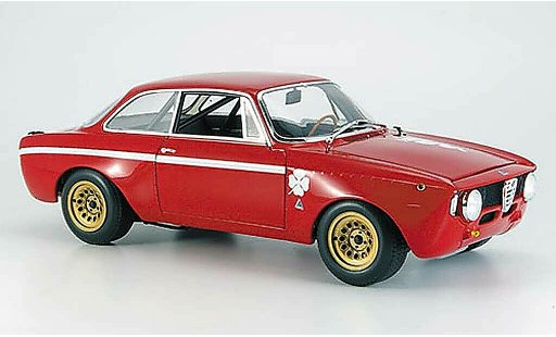 Alfa Romeo Giulia gt junior 1300 1/18 Minichamps GTA rojo 1970 coche miniatura