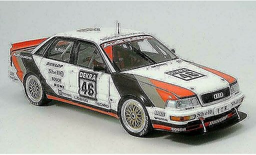 Audi V8 dtm 1/18 Minichamps Quattro roehrl 1991 coche miniatura