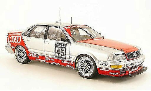 Audi V8 dtm 1/18 Minichamps Quattro No.45 Team SMS Motorsport H.Haupt -Saison 1992 coche miniatura