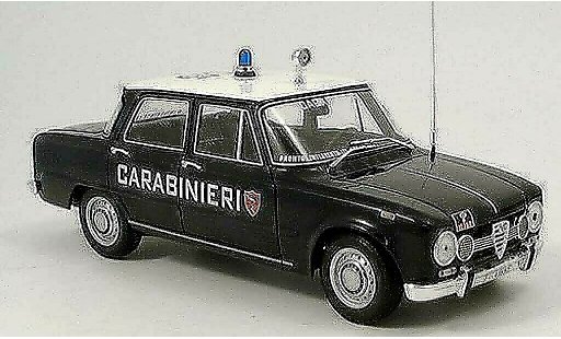 Alfa Romeo Giulia Berlina 1/18 Minichamps carabinieri police (it) 1970 coche miniatura