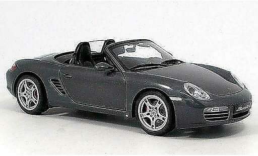 Porsche 718 S 1/18 Kyosho gris coche miniatura