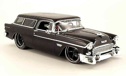 Chevrolet Nomad tuning 1/18 Maisto negro car coche miniatura