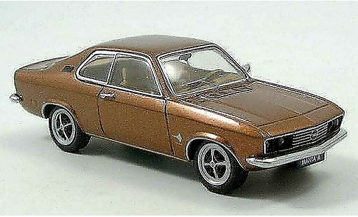 Opel Manta A 1/43 Schuco bronze coche miniatura