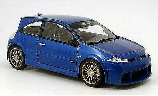 Renault Megane Vampire 1/18 Norev rstuning azul coche miniatura