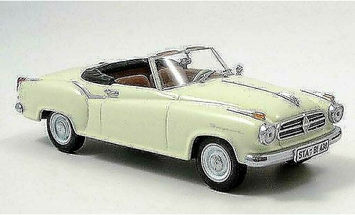 Borgward Isabella cabriolet 1/43 Norev Descapotable beige coche miniatura