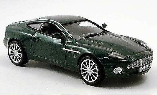Aston Martin Vanquish coupe 1/43 Norev v12 verde coche miniatura