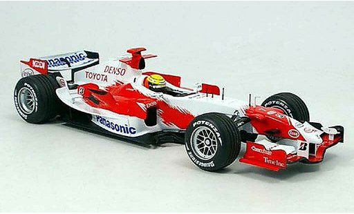 Toyota F1 TF106 1/18 Minichamps tf 106 panasonic r.schumacher 2006 coche miniatura