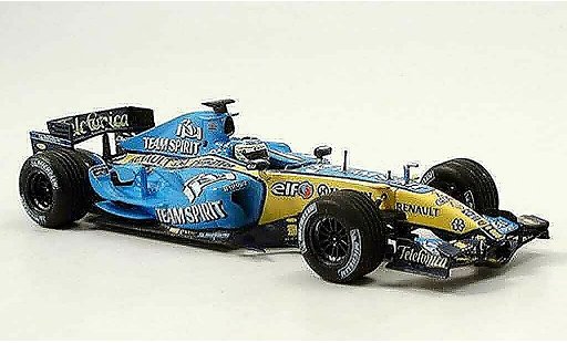 Renault F1 2006 1/43 Minichamps r26 g.fisica coche miniatura