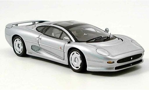 Jaguar XJ 220 1/43 Spark gris metallisee coche miniatura