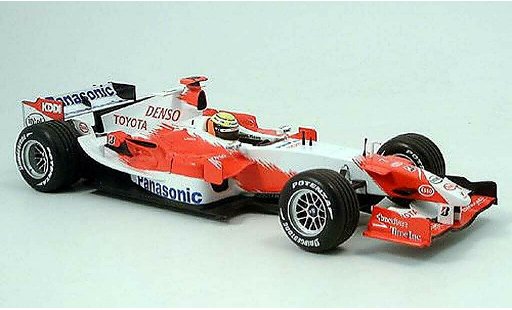 Toyota F1 Showcar 1/18 Minichamps panasonic r.schumacher presentation 2006 coche miniatura