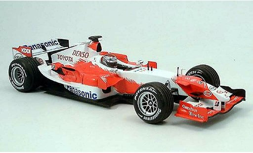 Toyota F1 Showcar 1/18 Minichamps panasonic j.trulli presentation 2006 coche miniatura